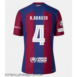 Barcelona Ronald Araujo #4 Replika Hemmatröja 2023-24 Kortärmad